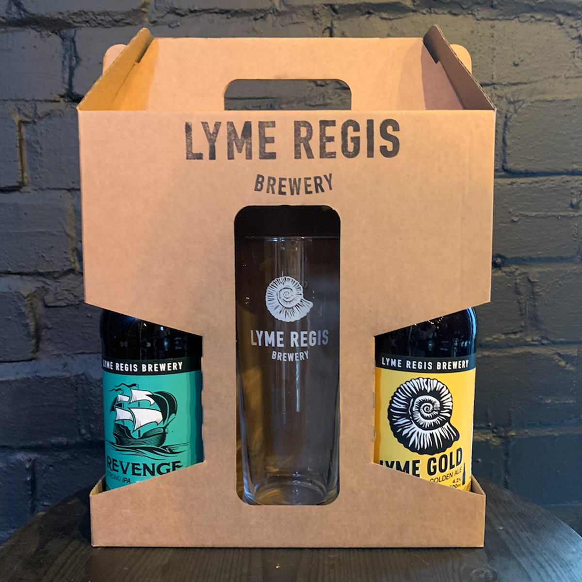 Glass Gift Box – Lyme Regis Brewery | Award-winning Artisan Beers on