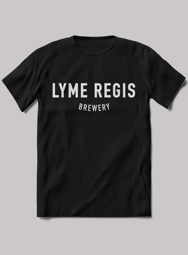 Lyme Regis Brewery Black T-Shirt