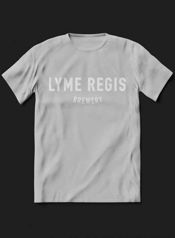 Lyme Regis Brewery Light Grey T-Shirt